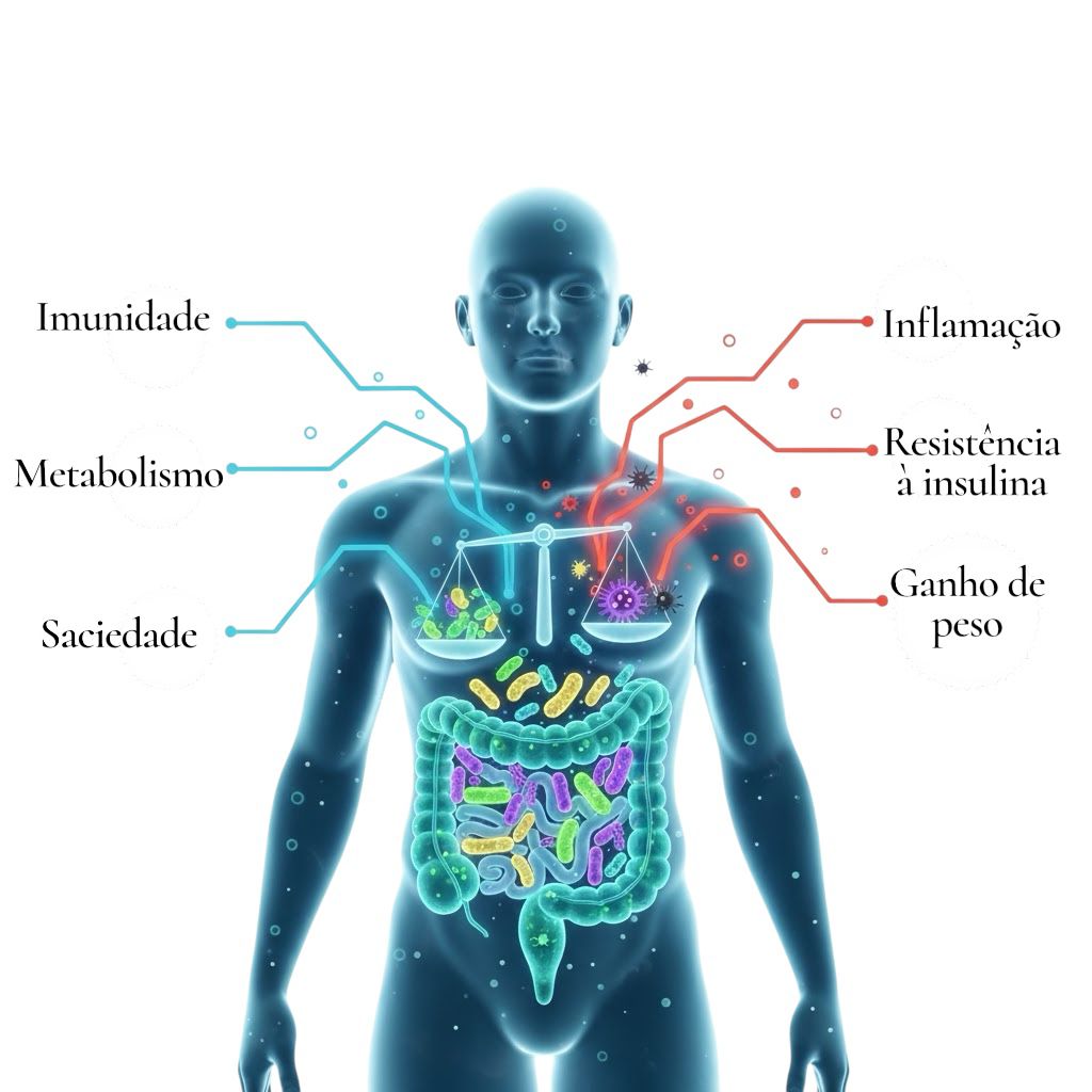 Microbiota Intestinal e Obesidade: o Intestino como Aliado na Regulação do Peso